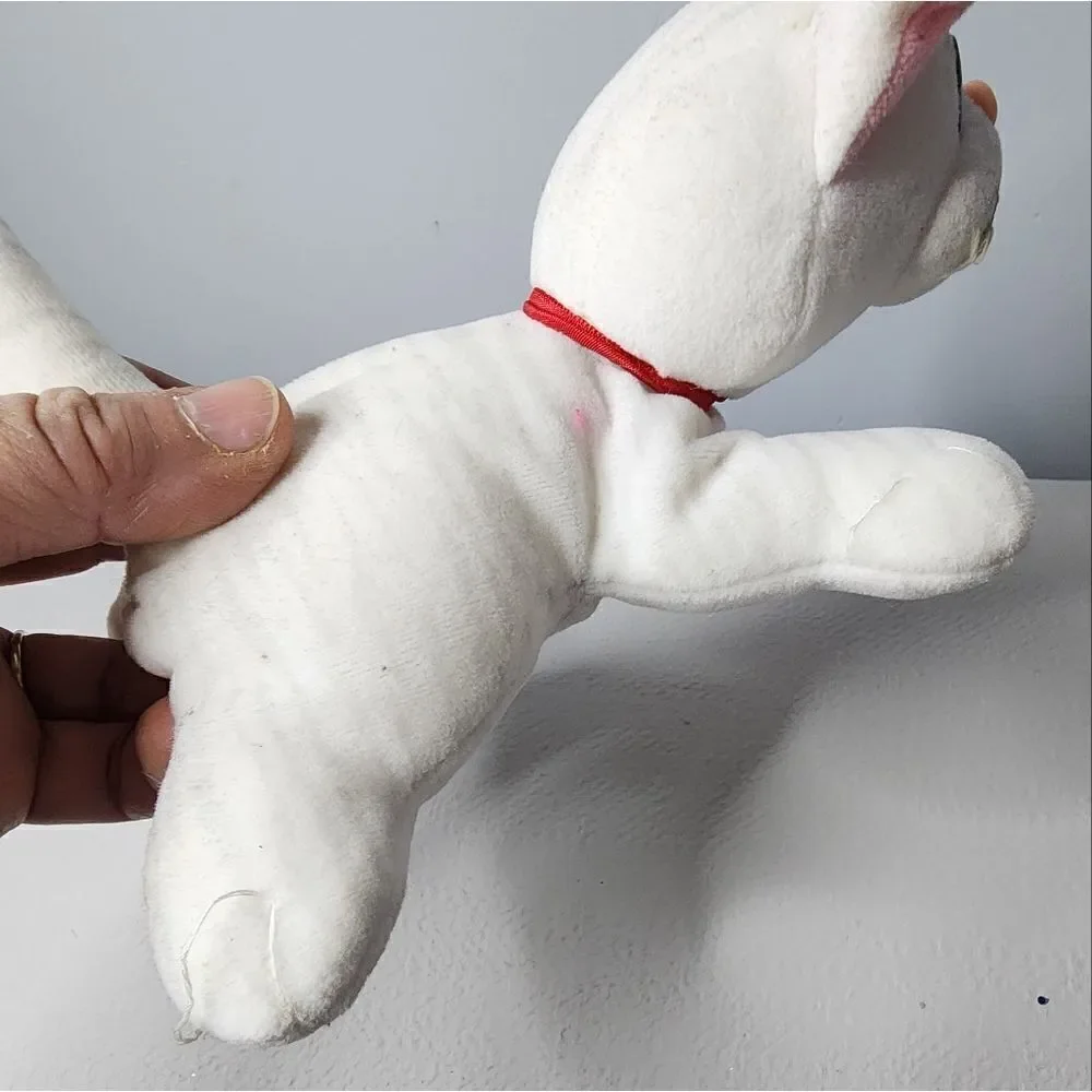 Vintage Tonka Pound Purries Kitty Cat Plush White Gray Striped Stuffed Animal